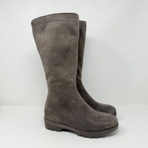New La Canadienne Villa Waterproof Tall Boot Brown Sz 6.5